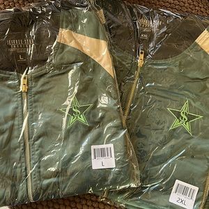 Jeffree Star Blood Money Bomber Jacket Green Size XL or 2xl New